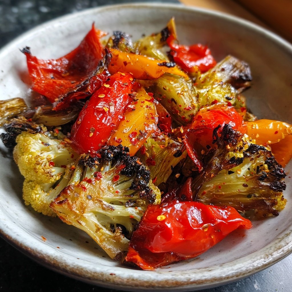 Blumenkohl mit Paprika