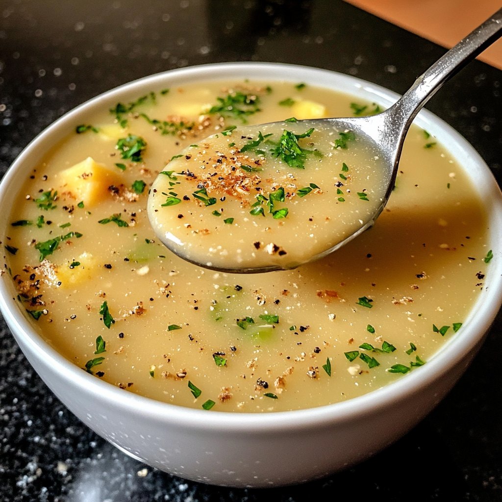 Linsensuppe mit Ingwer