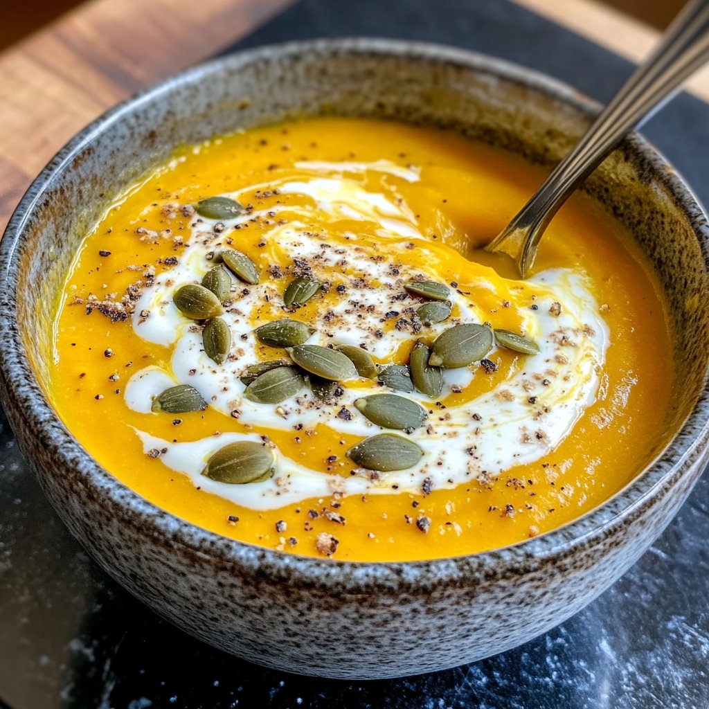 Kürbissuppe klassisch deutsch