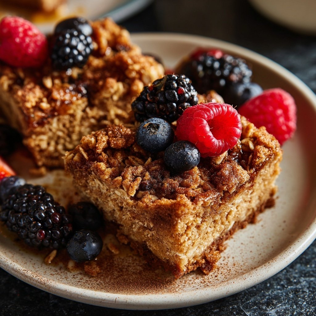 Gesunder Kuchen mit Haferflocken