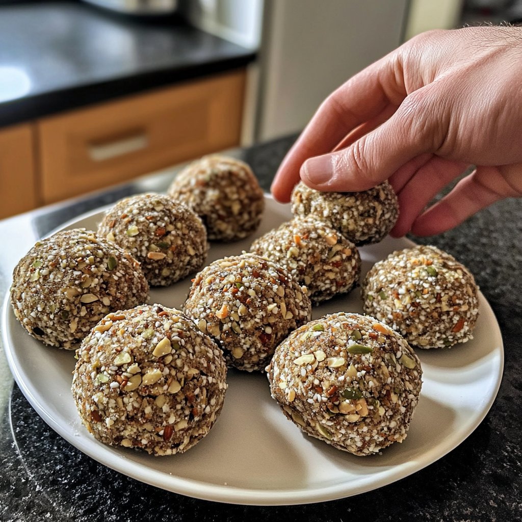 Protein Bällchen ohne Zucker