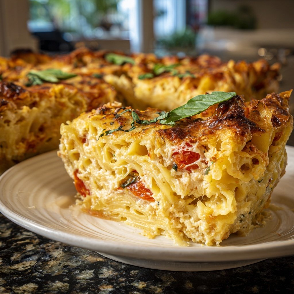 Nudelauflauf mediterran