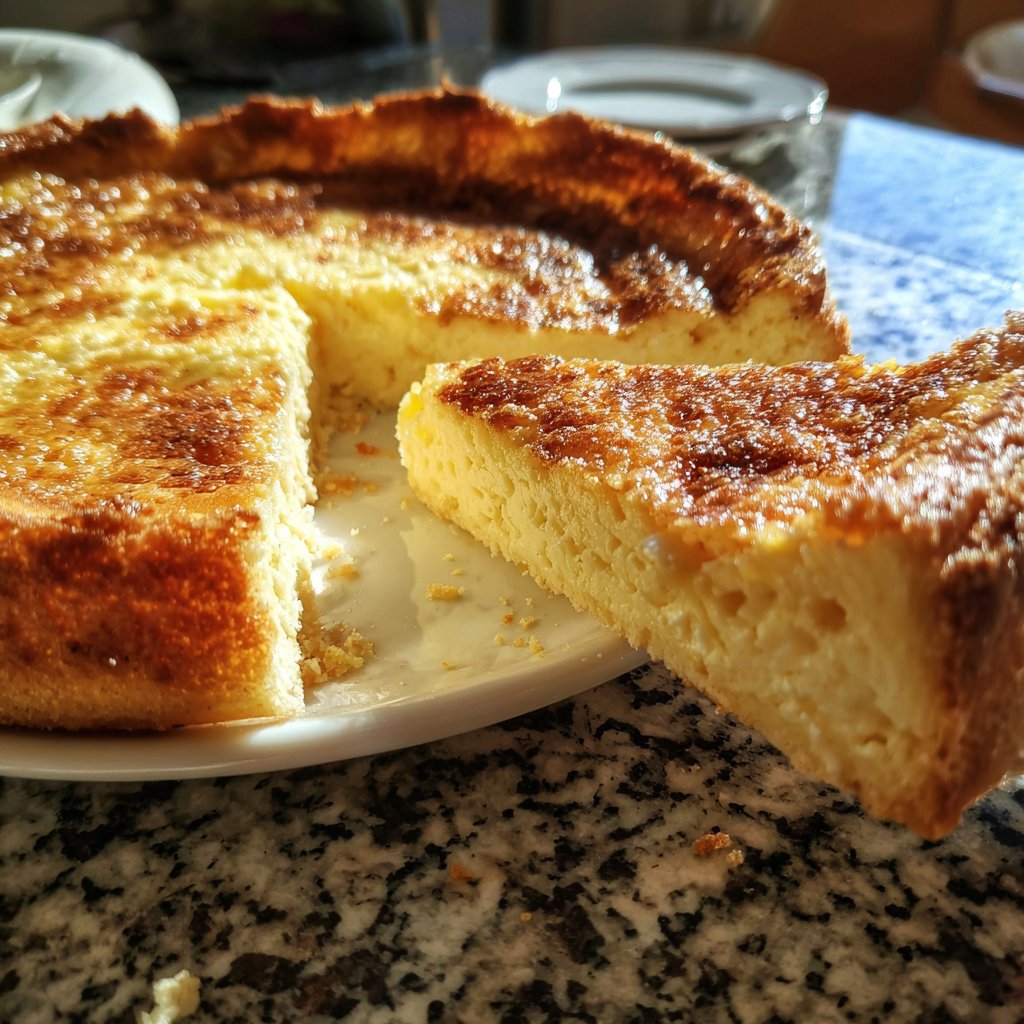 Käsekuchen mit Zitrone und Quark