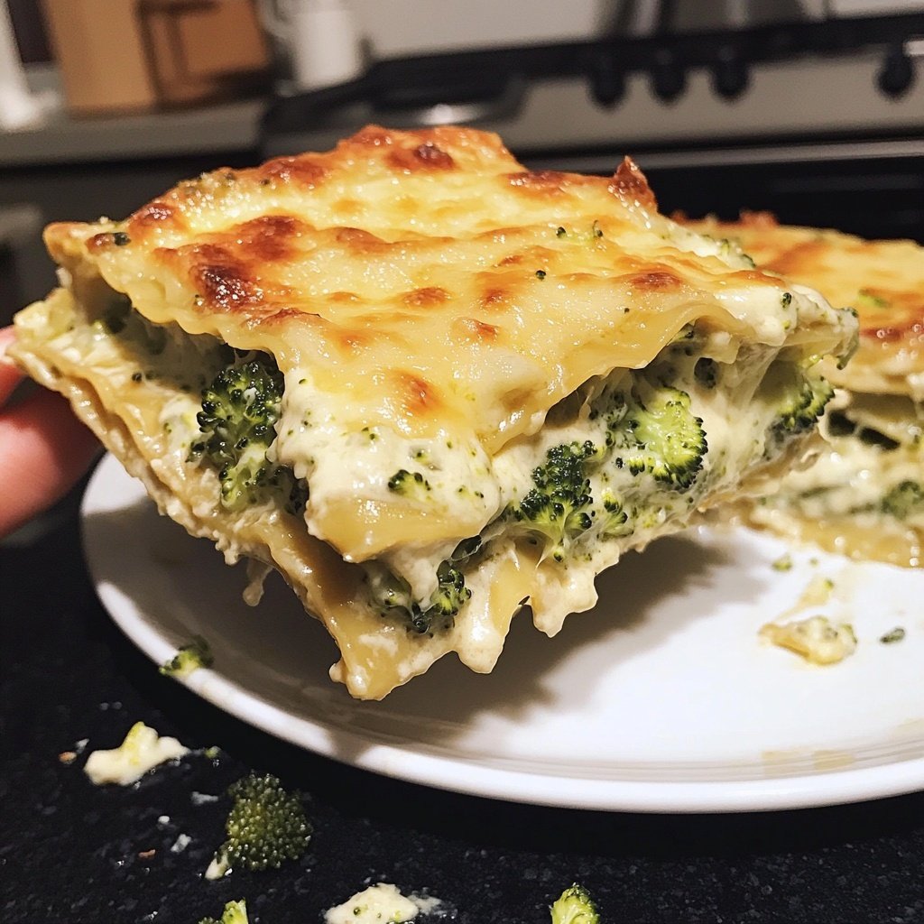 Lasagne mit Brokkoli
