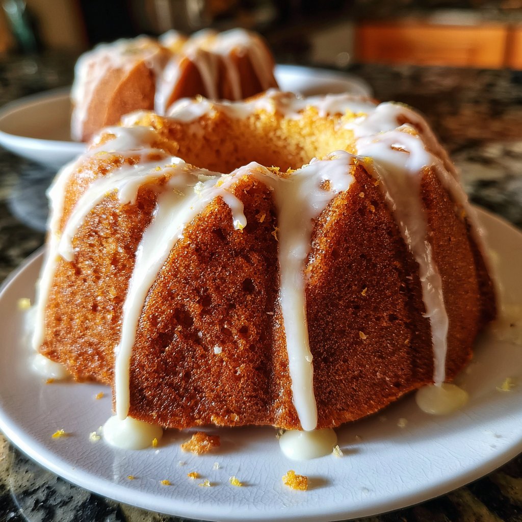 Zitronenkuchen mit Joghurt