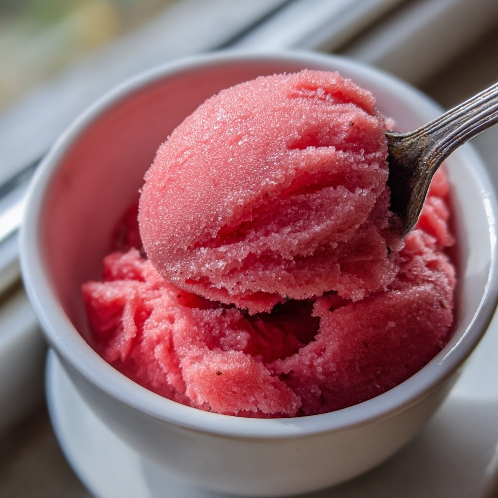 Erdbeer Sorbet Ohne Zucker